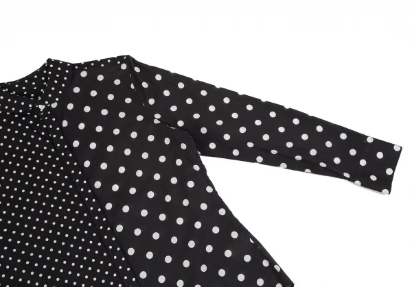Y's Dot Printed Long Sleeve Shirt K-118602_006