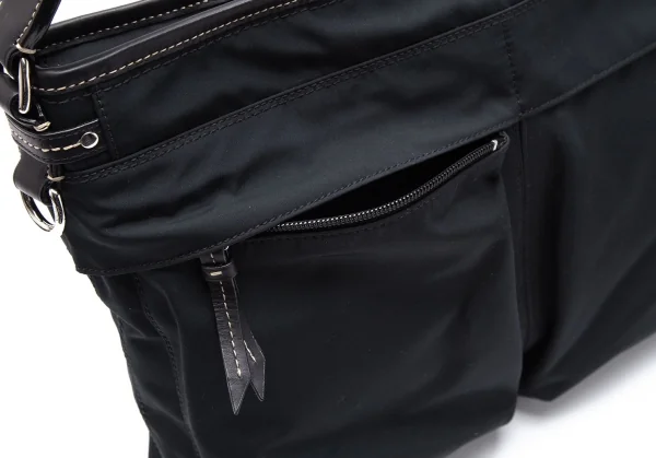 コーチCOACH 70119 ジップポケットナイロンショルダーバッグ 黒 K-118617_004