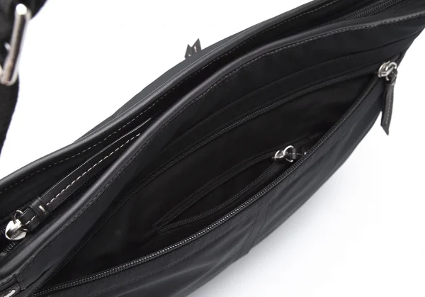コーチCOACH 70119 ジップポケットナイロンショルダーバッグ 黒 K-118617_009