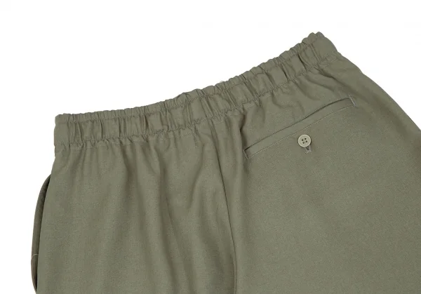 ズッカzucca ウォッシャブルクールツイルパンツ カーキグリーンM K-118636_009