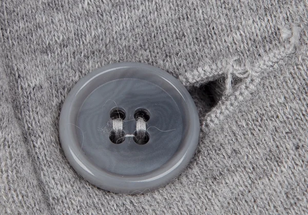 ズッカzucca コットンウールスウェットテーラードジャケット グレーM K-118644_005