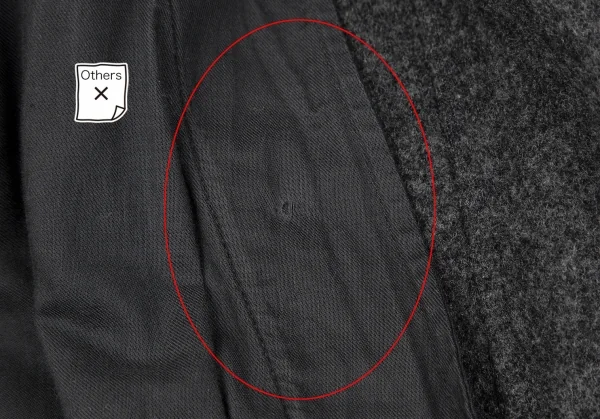 zucca Washed Wool Trench Coat K-118645_013