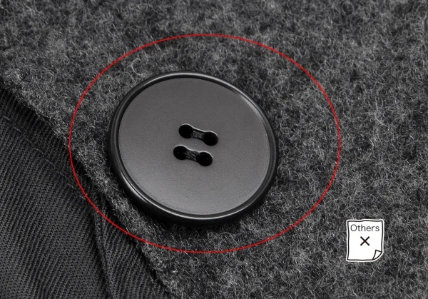 zucca Washed Wool Trench Coat K-118645_015