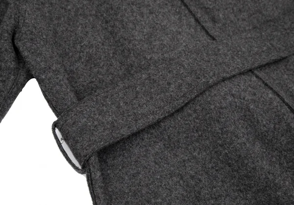 zucca Washed Wool Trench Coat K-118645_017