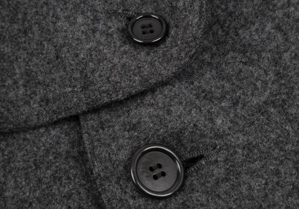 zucca Washed Wool Trench Coat K-118645_005