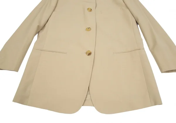 ISSEY MIYAKE Wool Stand Collar Jacket K-118668_011