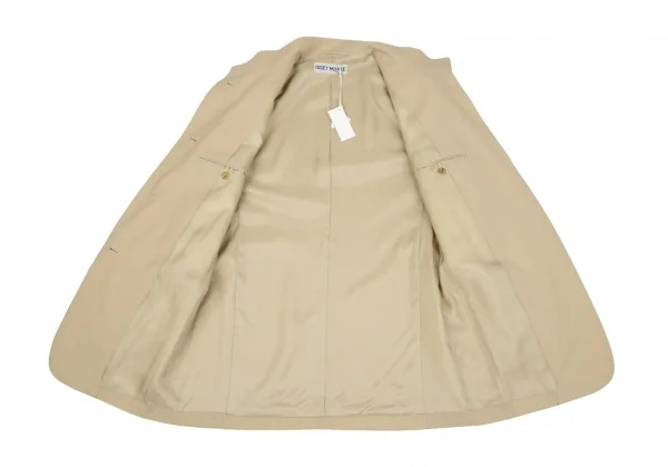 ISSEY MIYAKE Wool Stand Collar Jacket K-118668_013