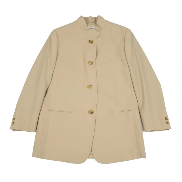 ISSEY MIYAKE Wool Stand Collar Jacket K-118668_002