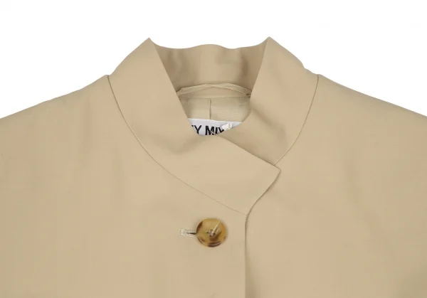 ISSEY MIYAKE Wool Stand Collar Jacket K-118668_004