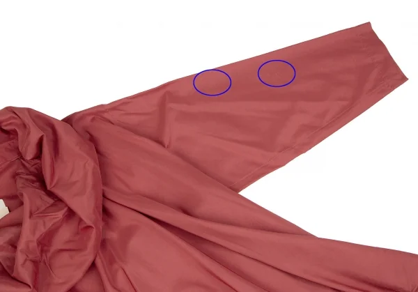 ISSEY MIYAKE Silk Blend Drape Neck Design Long Sleeve Shirt K-118670_007