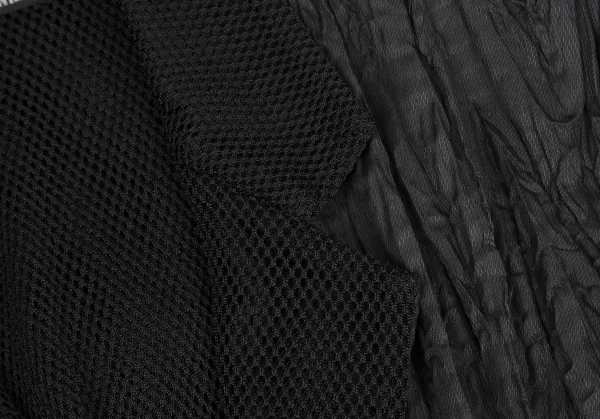 ISSEY MIYAKE PERMANENTE Mesh Lamination Wrinkle Pleats Jacket K-118679_004