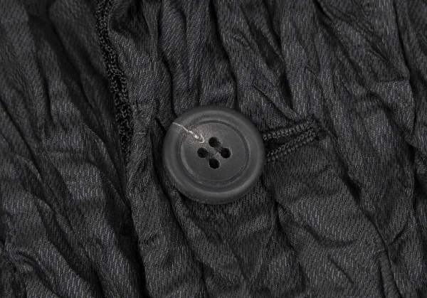 ISSEY MIYAKE PERMANENTE Mesh Lamination Wrinkle Pleats Jacket K-118679_008