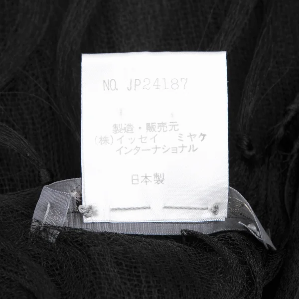 ISSEY MIYAKE Large Silk See Through Fringe Stole K-118682_007