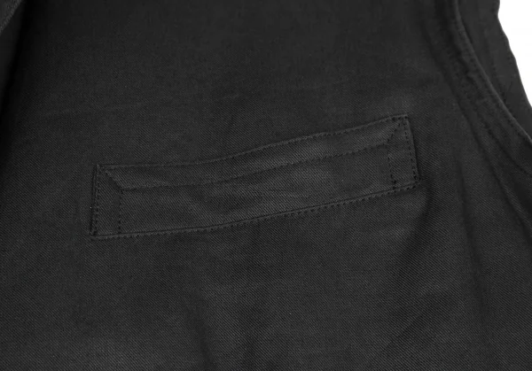 Yohji Yamamoto POUR HOMME Linen Peaked Lapel Sleeveless Jacket K-118695_006