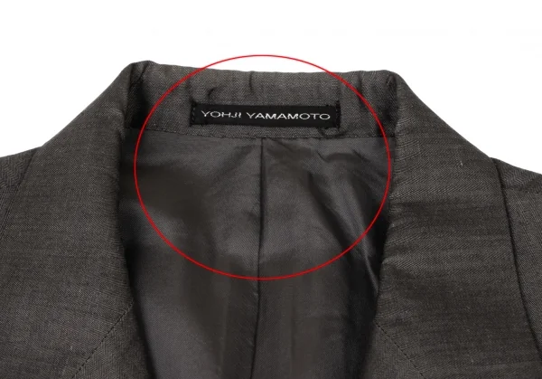 Y's for men Cotton Linen Jacket K-118697_003