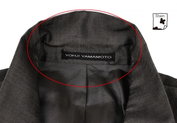 Y's for men Cotton Linen Jacket K-118697_004