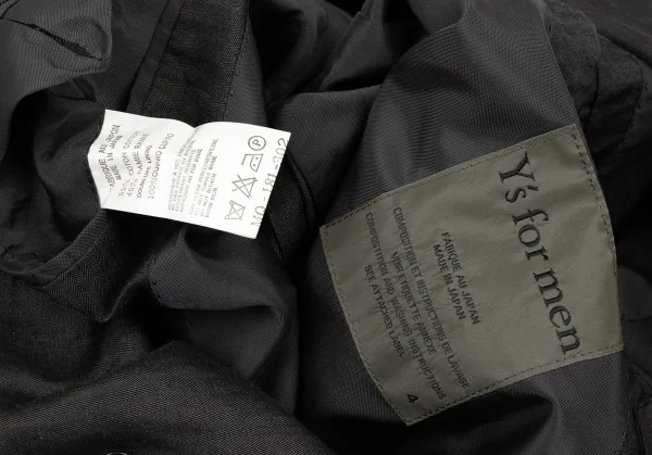 Y's for men Cotton Linen Jacket K-118697_019