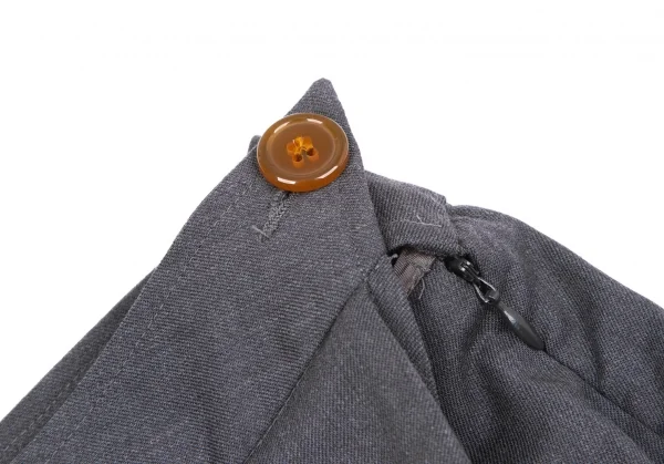 ヴィヴィアンウエストウッド レッドレーベルVivienne Westwood Red Label ポケットドレープデザインスカート グレー38 K-118716_005