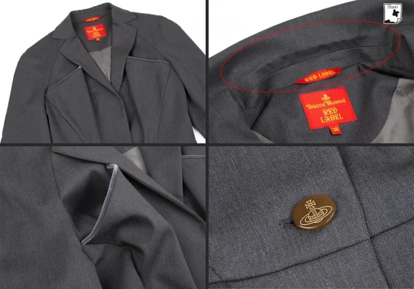 Vivienne Westwood Red Label Pocket Design Jacket & Draped Skirt K-118717_004