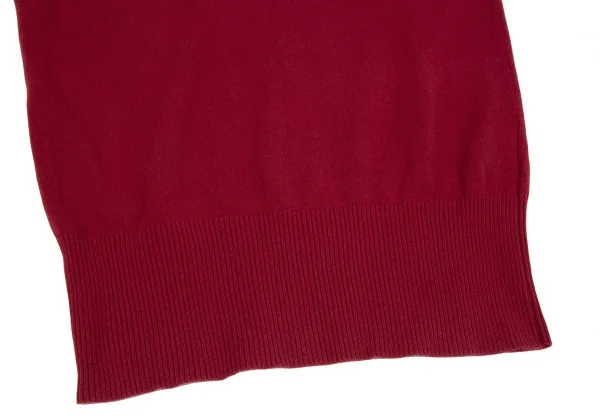 ヴィヴィアンウエストウッド レッドレーベルVivienne Westwood Red Label フレンチスリーブVネックニット 赤ピンク3 K-118753_006