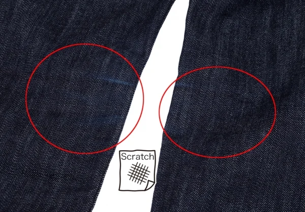 ヴィヴィアンウエストウッドVivienne Westwood ヒップポケットオーブ刺繍ゴールドステッチデニムパンツ 紺ゴールド3 K-118756_005