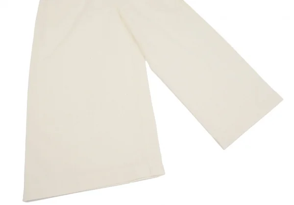 ローブドシャンブル コムデギャルソンrobe de chambre COMME des GARCONS シーチングワイドパンツ 生成りS位 K-118770_005