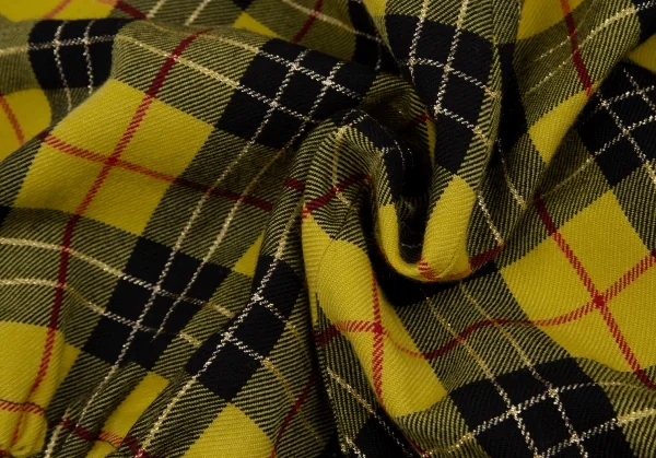 COMME des GARCONS Check Wool Shorts K-118772_006