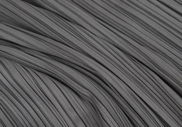 イッセイミヤケISSEY MIYAKEプリーツハイネックカットソー グレーM K-118774_011