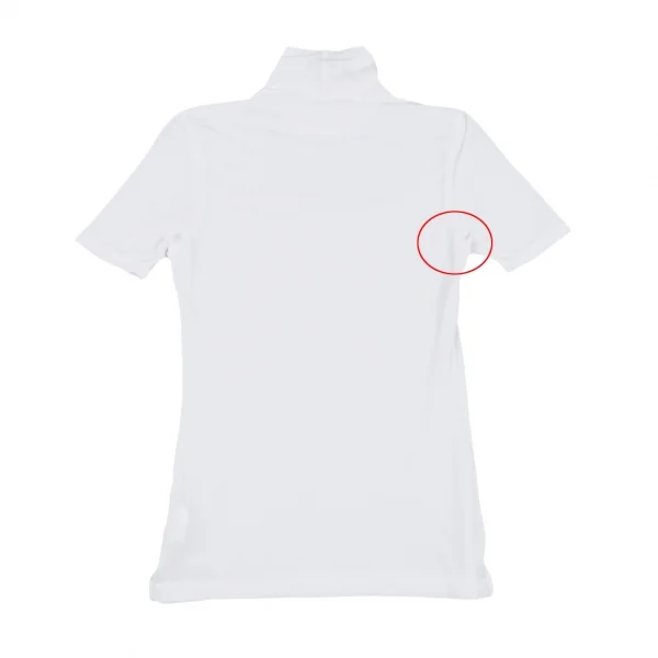 ワイズY's ナイロンストレッチハイネックTシャツ 白S位 K-118785_010