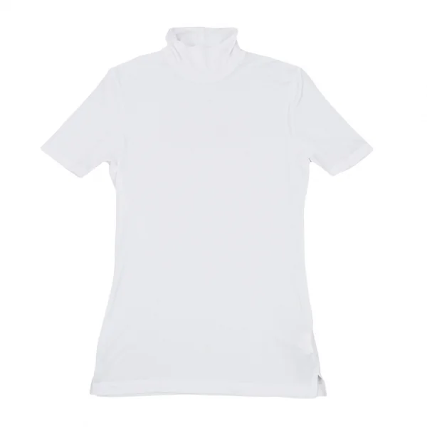 ワイズY's ナイロンストレッチハイネックTシャツ 白S位 K-118785_002