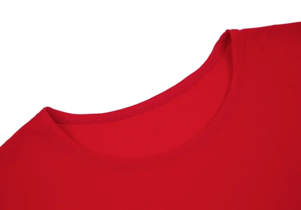 ヨウジヤマモト ファムYohji Yamamoto FEMME ナイロンストレッチカットソー 赤3 K-118787_004