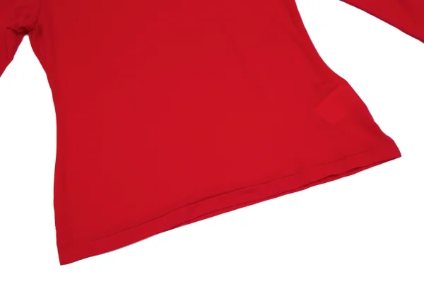 ヨウジヤマモト ファムYohji Yamamoto FEMME ナイロンストレッチカットソー 赤3 K-118787_007