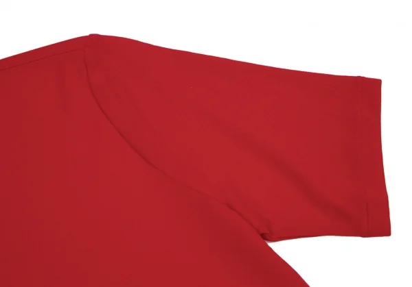 ヨウジヤマモト ファムYohji Yamamoto FEMME ナイロンストレッチTシャツ 赤3 K-118809_004