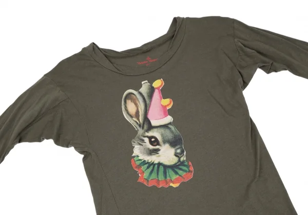 Vivienne Westwood Red Label Rabbit Printed Twist T Shirt K-118834_003