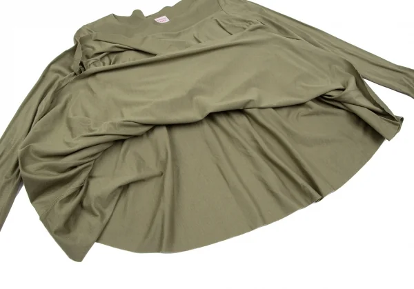 ヴィヴィアンウエストウッド レッドレーベルVivienne Westwood Red Label ティアードフレアカットソー カーキグリーン2 K-118836_012