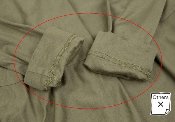 ヴィヴィアンウエストウッド レッドレーベルVivienne Westwood Red Label ティアードフレアカットソー カーキグリーン2 K-118836_007