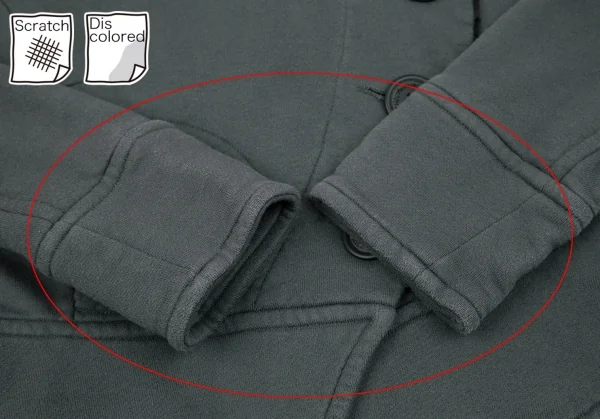 ヴィヴィアンウエストウッド アングロマニアVivienne Westwood ANGLOMANIA 袖刺繍スウェットナポレオンジャケット ブルーグレーXS K-118841_007