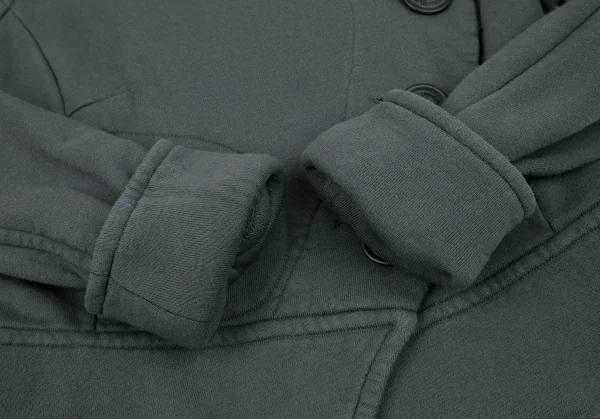 ヴィヴィアンウエストウッド アングロマニアVivienne Westwood ANGLOMANIA 袖刺繍スウェットナポレオンジャケット ブルーグレーXS K-118841_008