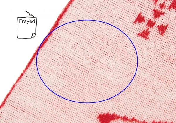 ヴィヴィアンウエストウッドVivienne Westwood オーブジャガードニットストール 赤白 K-118846_008