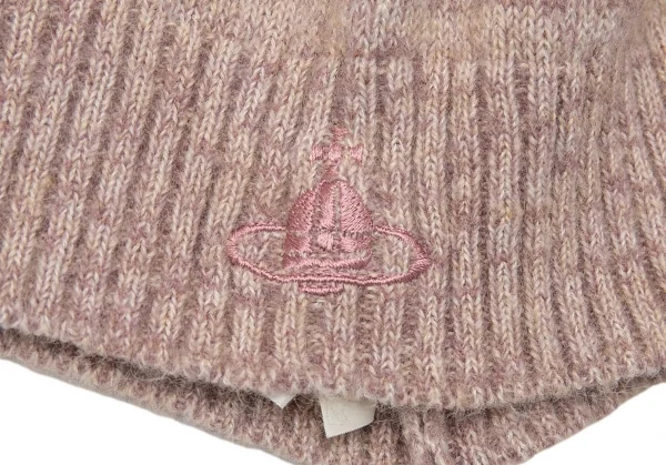 ヴィヴィアンウエストウッドマンVivienne Westwood MAN マーブルとんがりニットキャップ ピンクベージュ K-118851_006
