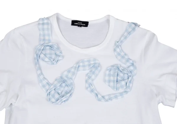 tricot COMME des GARCONS Check Taping T-shirt K-118903_002