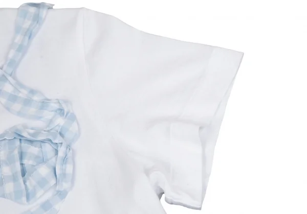 tricot COMME des GARCONS Check Taping T-shirt K-118903_006