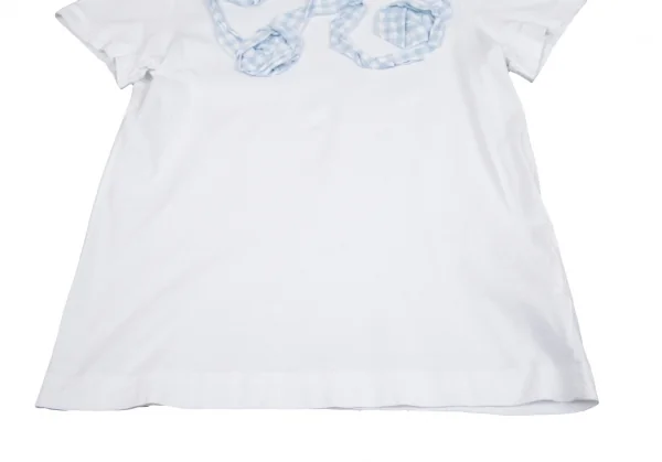 tricot COMME des GARCONS Check Taping T-shirt K-118903_007