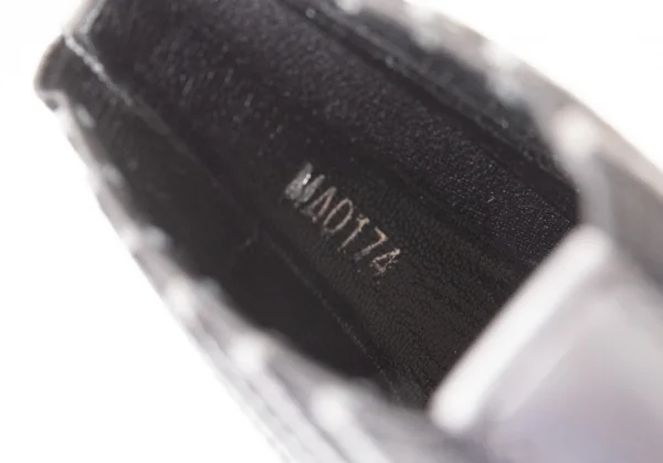 ルイヴィトンLouis Vuitton デザインゴアショートブーツ (24位) グレー黒38 K-118914_016