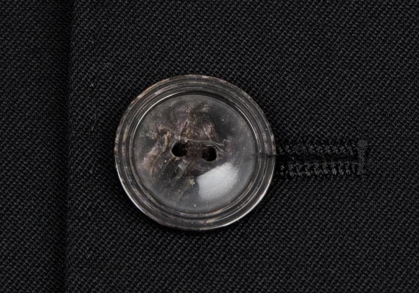 ジャンポールゴルチエ ファムJean Paul GAULTIER FEMME ウールカットオフセパレートデザインジャケット 黒赤40 K-118929_009