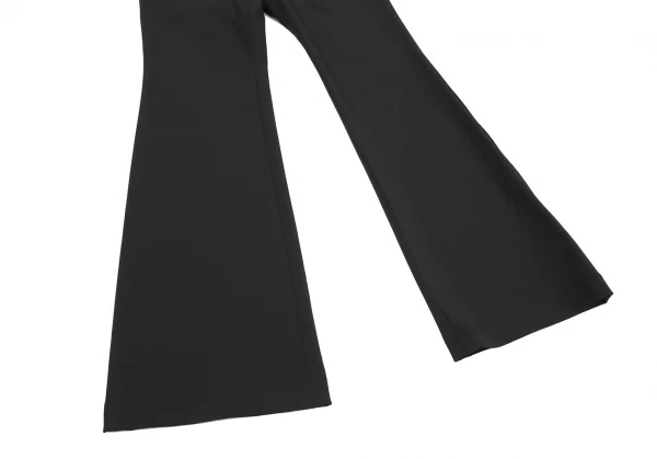 ジャンポールゴルチエ ファムJean Paul GAULTIER FEMME ストレッチフラップポケットストレートパンツ 黒40 K-118932_005