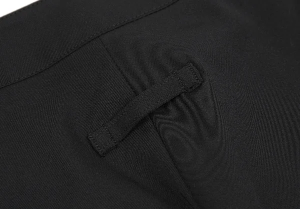 ジャンポールゴルチエ ファムJean Paul GAULTIER FEMME ストレッチフラップポケットストレートパンツ 黒40 K-118932_008