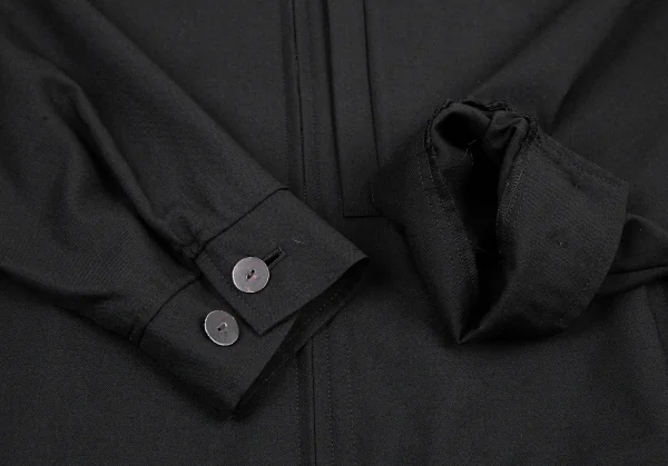 ジャンポールゴルチエ クラシックJean Paul GAULTIER CLASSIQUE ウールハリントンジャケット 黒48 K-118943_005