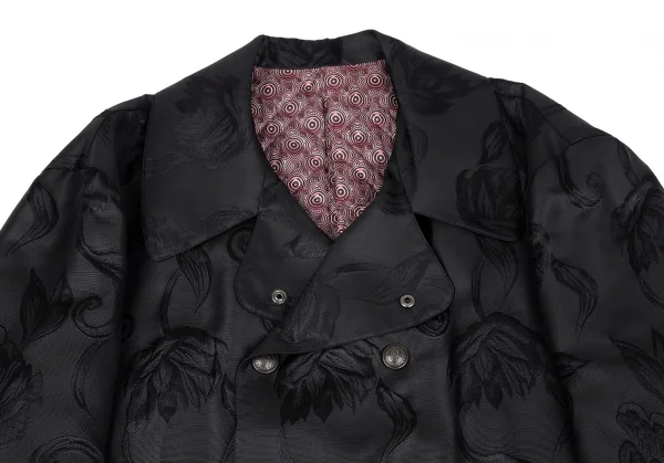 Jean Paul GAULTIER HOMME Quilting Lining Flower Jacquard Coat K-118946_002