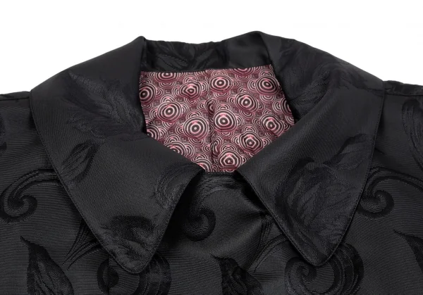 Jean Paul GAULTIER HOMME Quilting Lining Flower Jacquard Coat K-118946_003